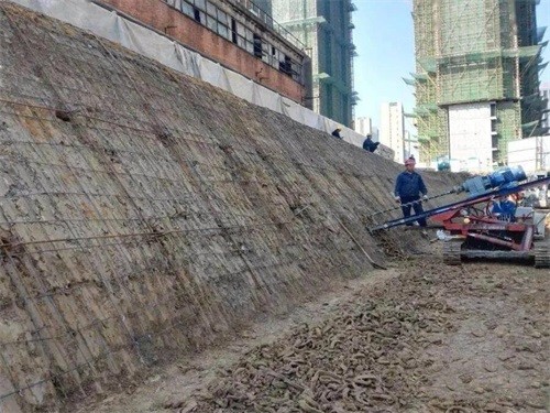资源建筑边坡支护